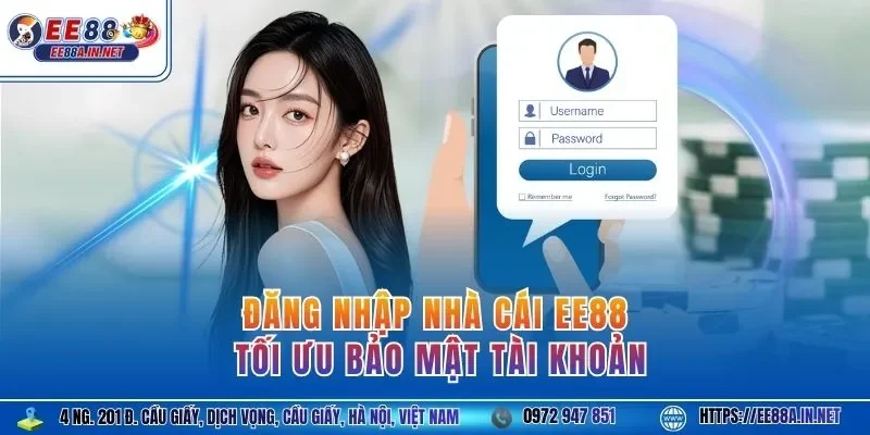 Đăng nhập nhà cái EE88 tối ưu bảo mật tài khoản