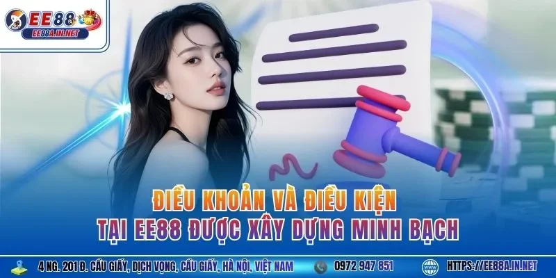 Điều khoản điều kiện tại EE88 được xây dựng minh bạch